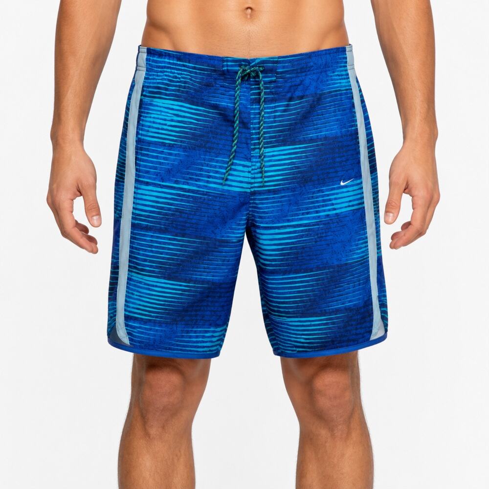 Nike Swim Trunks Mens Large Athletic Board Shorts Drawstring NESS7412